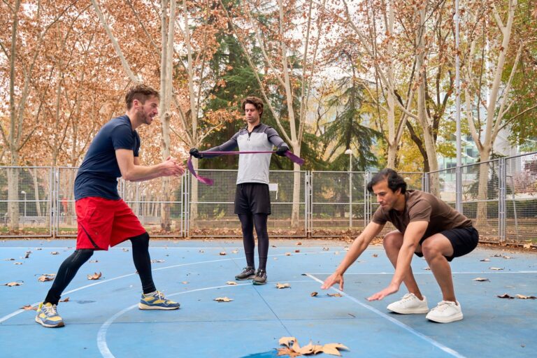 Slackline w parkach: Społeczność i spotkanki